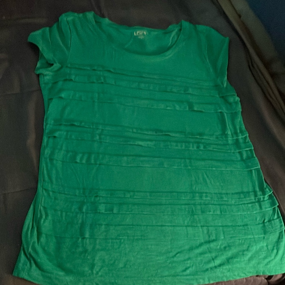Loft Tiered front T shirt